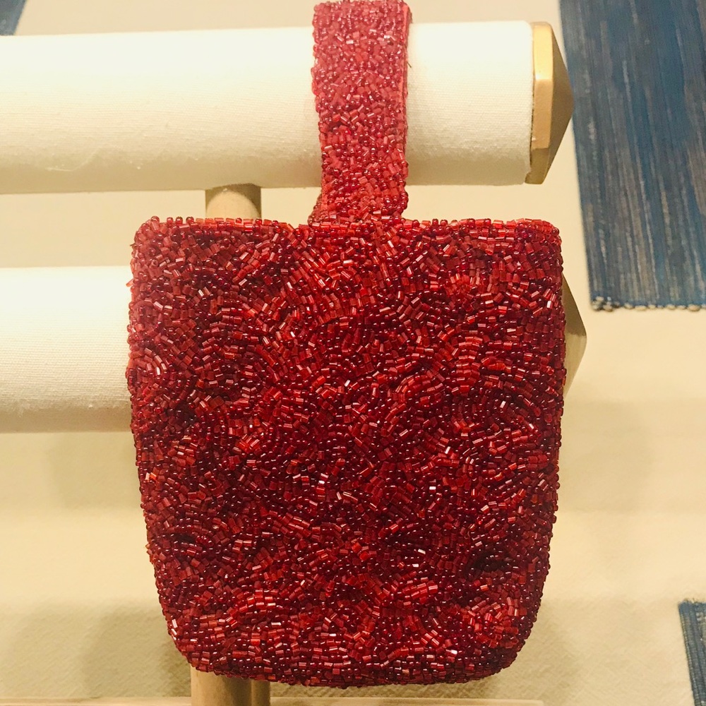 MOYNA BEADED MINI HANDBAG